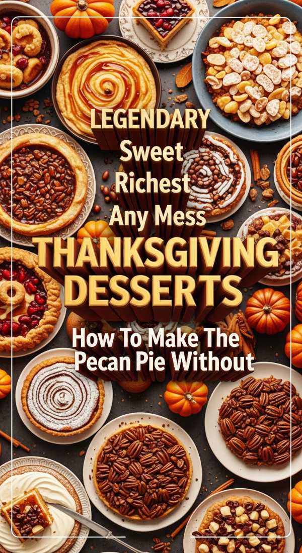 Rich Sweet Thanksgiving Pecan Pie 69e4a70da6431