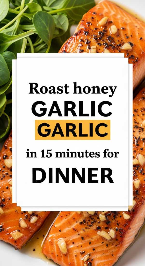 Roast Honey Garlic Salmon In 15 Minutes For Dinner 69e70adb3c92c