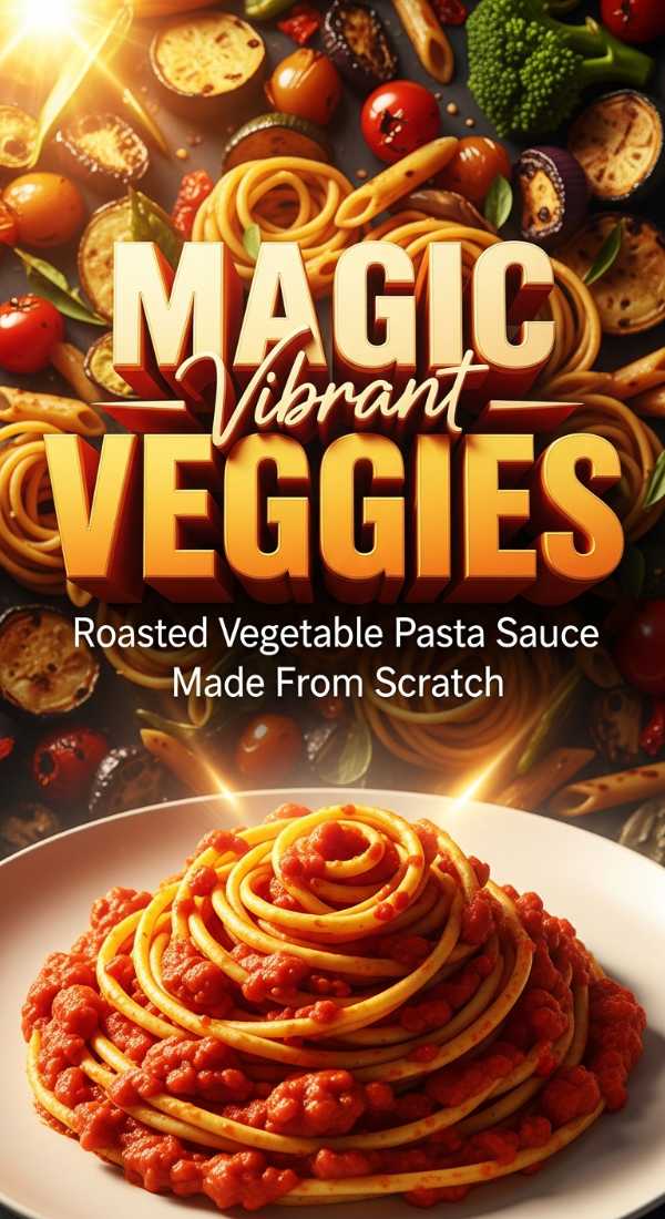 Roasted Vegetable Pasta Sauce From Scratch 69e707d07c055