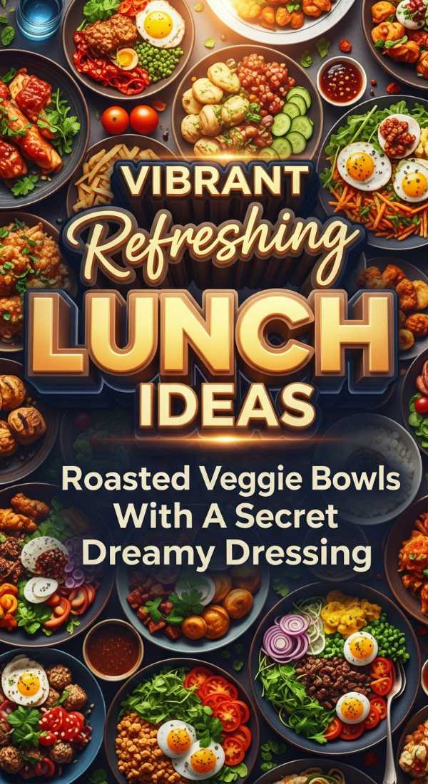 Roasted Veggie Bowls With Dreamy Dressing 69dde7c0414ca