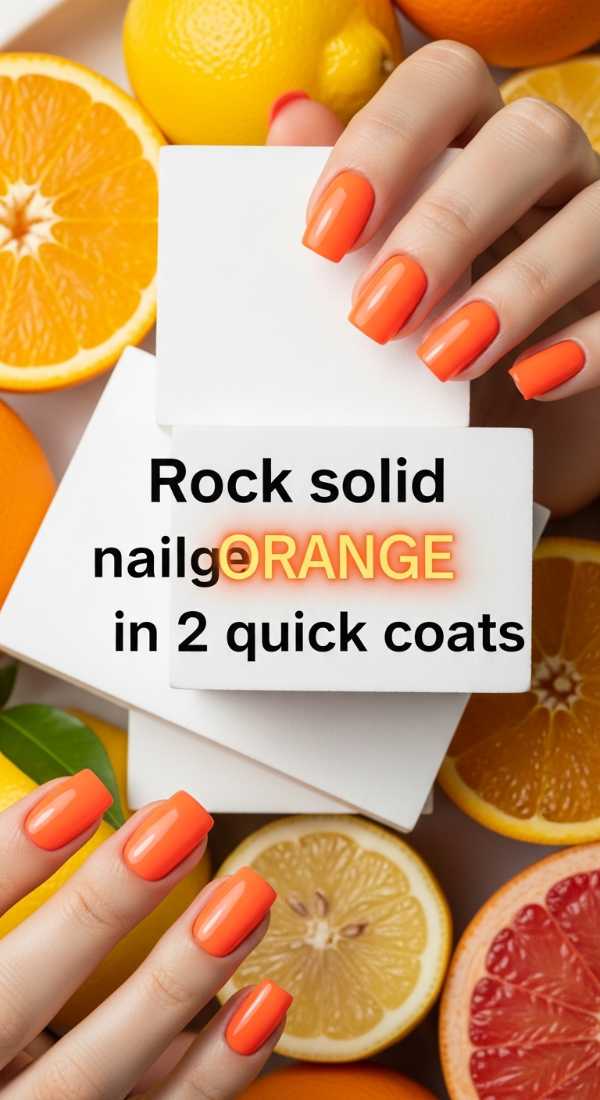 Rock Solid Orange Nails In 2 Quick Coats 69ea68a07e77c