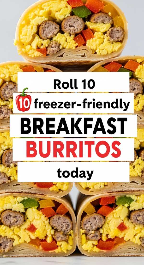 Roll 10 Freezer Friendly Breakfast Burritos Today 69eb7e0e1a1b5