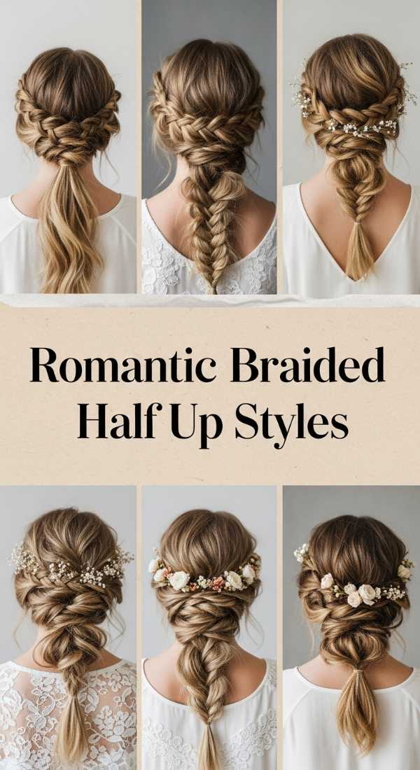 Romantic Braided Half Up Styles 69f0e2f05a2f9