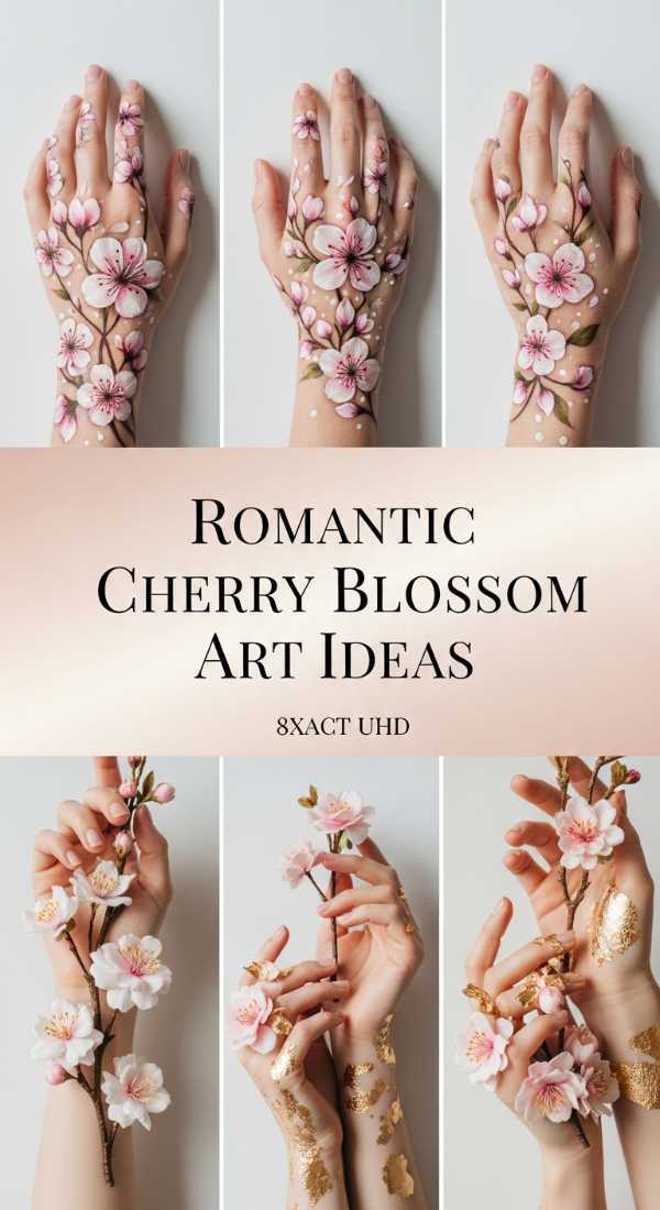 Romantic Cherry Blossom Art Ideas 69ef3adbba9a2
