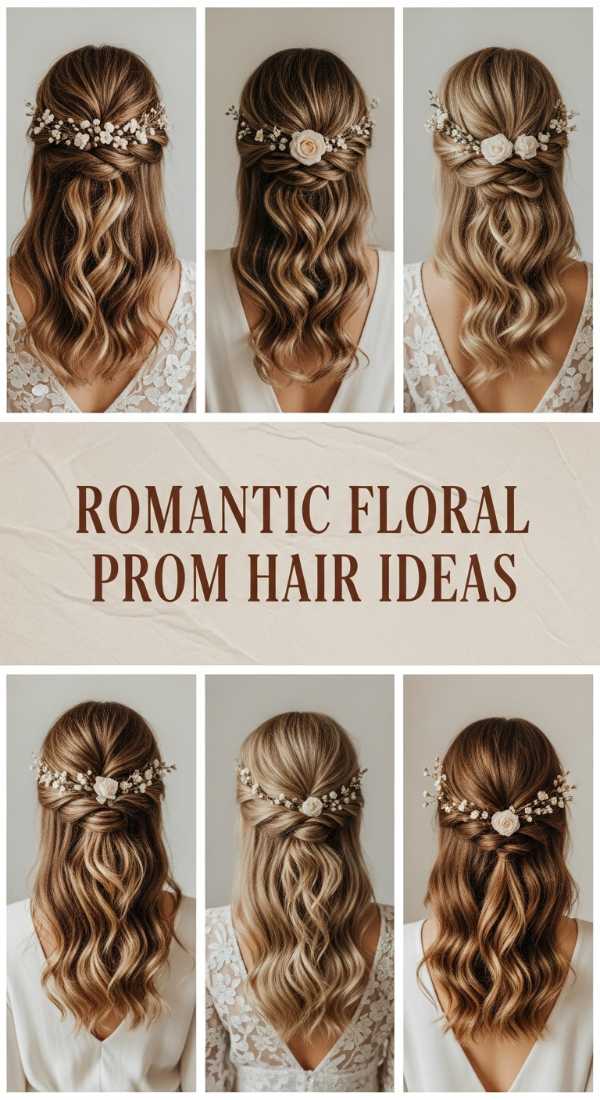 Romantic Floral Prom Hair Ideas 69f0e1d9a8818