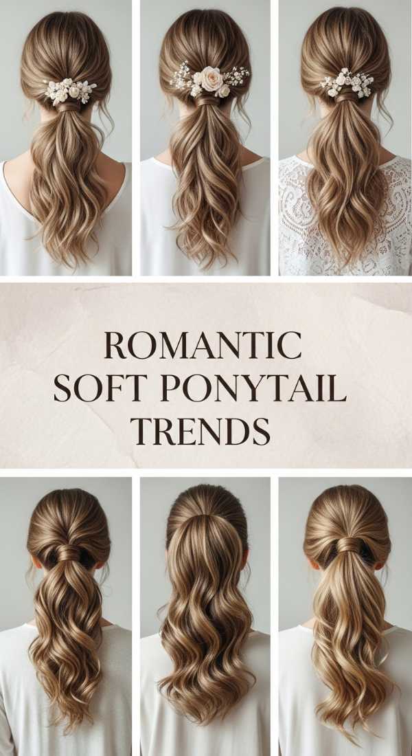 Romantic Soft Ponytail Trends 69e33a0151450