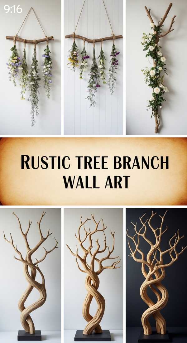 Rustic Tree Branch Wall Art 69df1fd355f3b