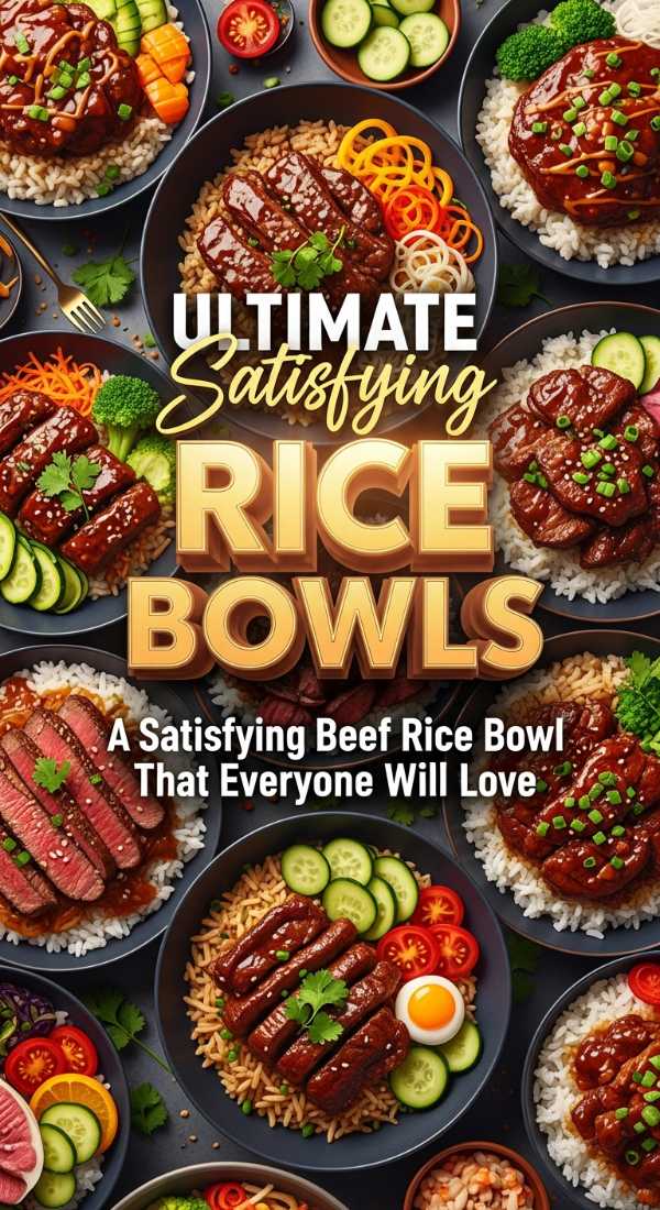 Satisfying Beef Rice Bowl Recipes You Must Try 69eb0f408c05b
