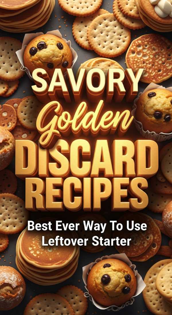 Savory Golden Discard Recipes Best Ever Way To Use Leftover Starter 69eca54aa5c96