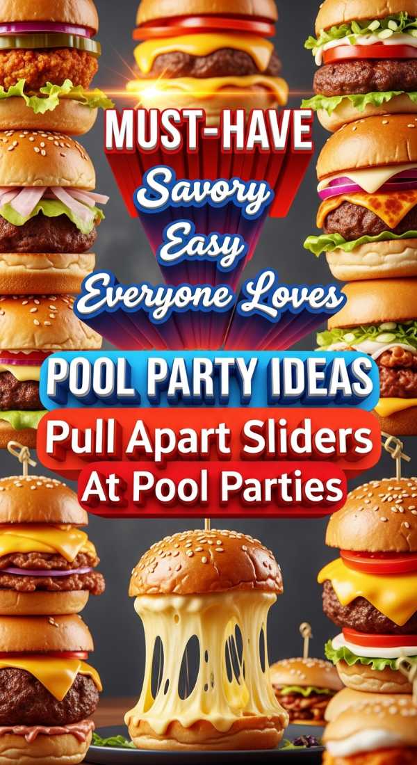 Savory Pool Party Pull Apart Sliders 69dde5d87bb8b