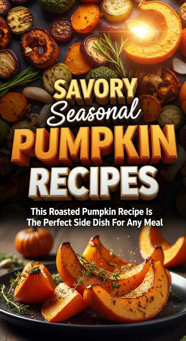 Savory Roasted Pumpkin