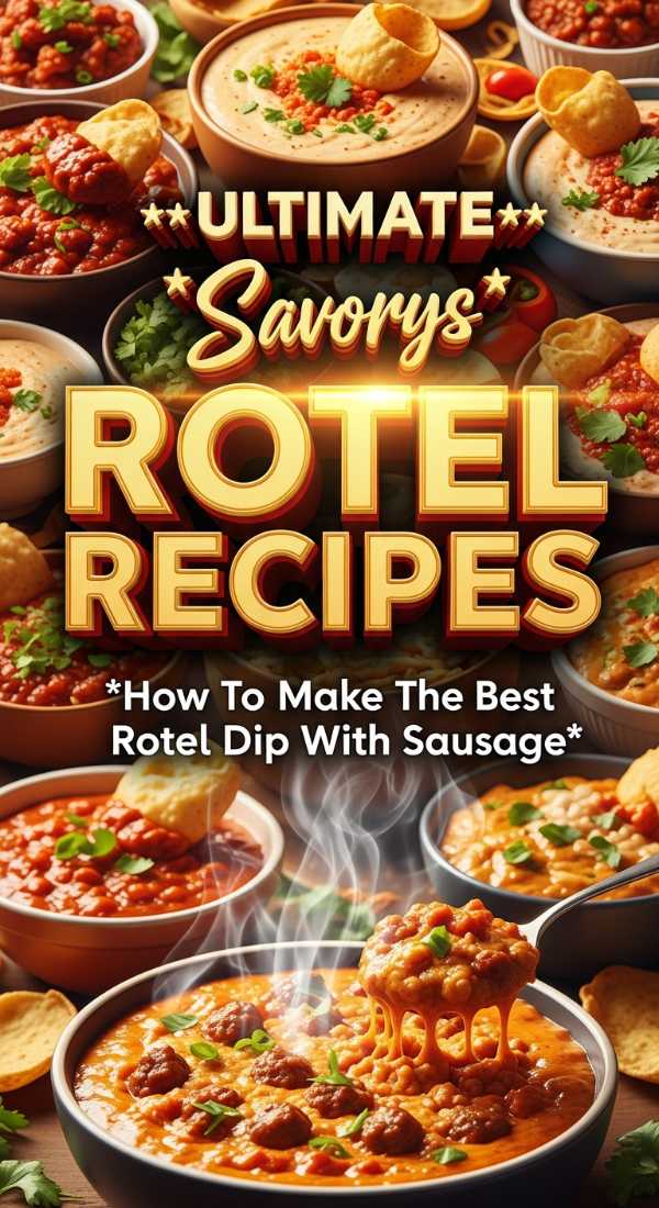 Savory Sausage Rotel Dip Recipe Guide 69f062e74420a