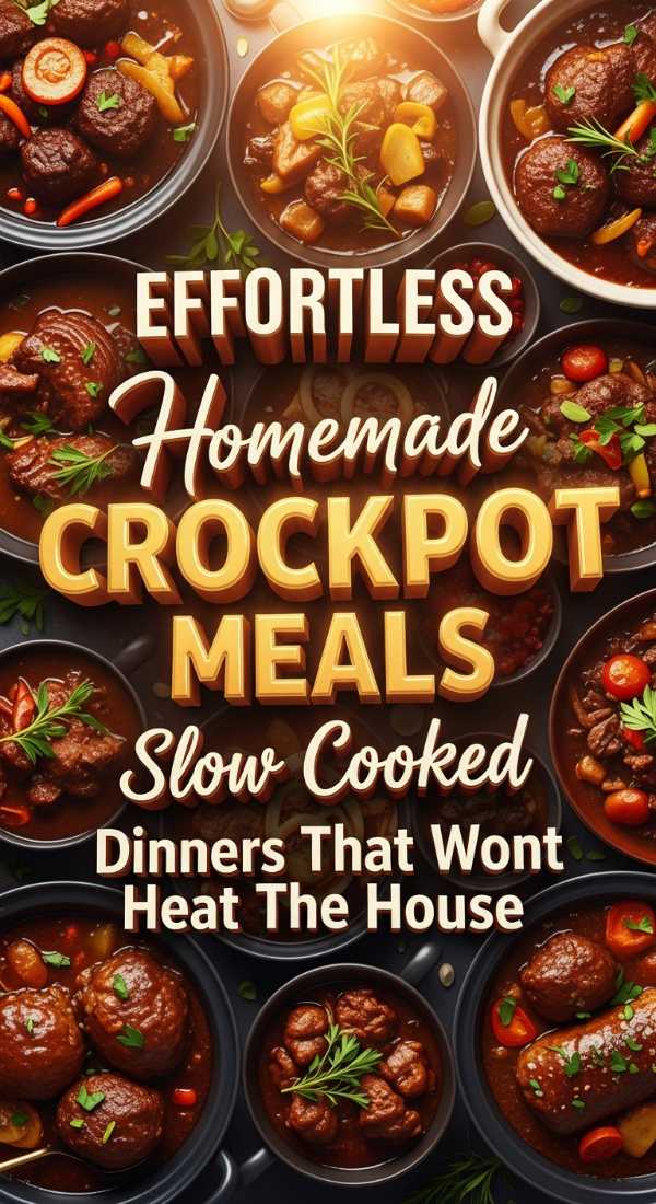 Savory Slow Cooked Summer Crockpot Dinners 69de7c2985635