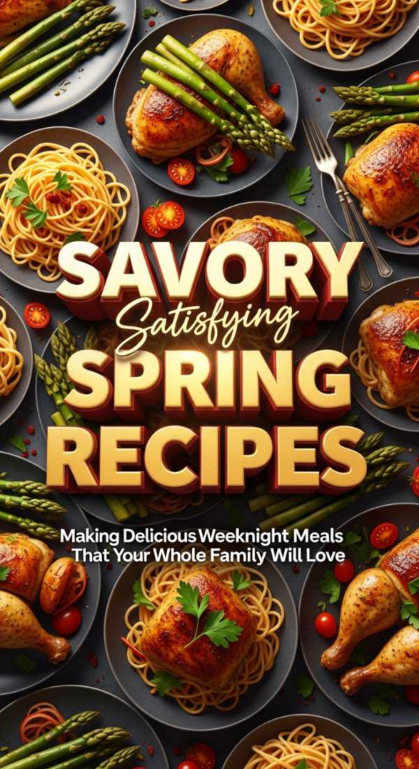 Savory Weeknight Spring Meals 69edb5c05229b