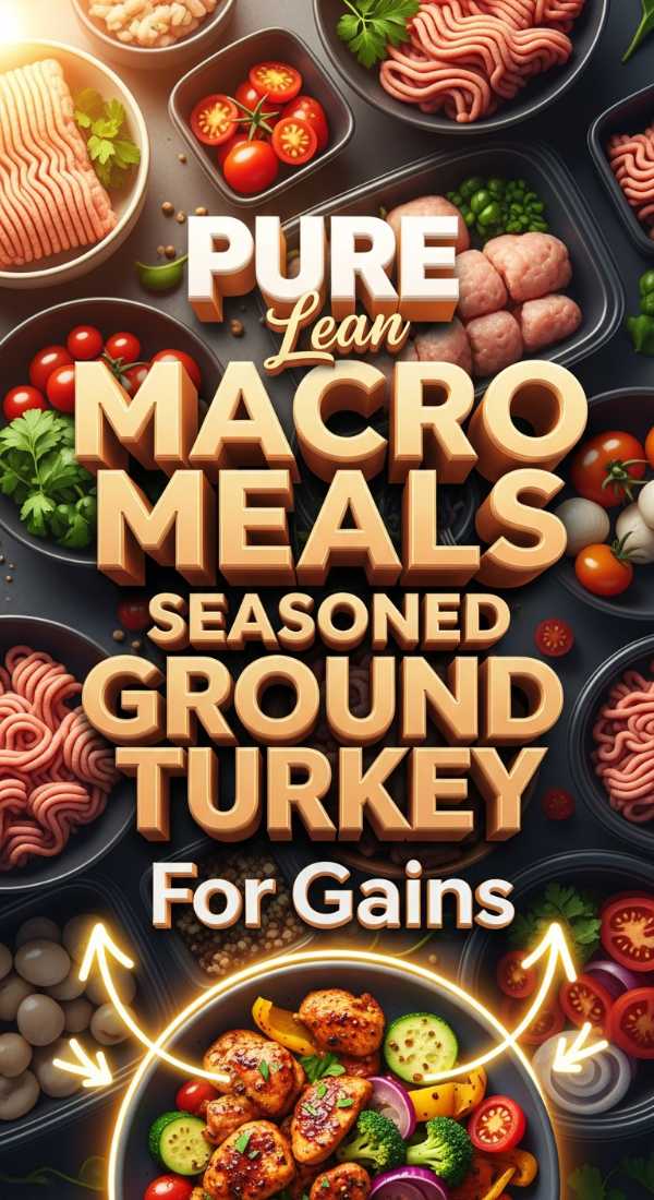Seasoned Ground Turkey For Pure Lean Gains 69e35f9e61689