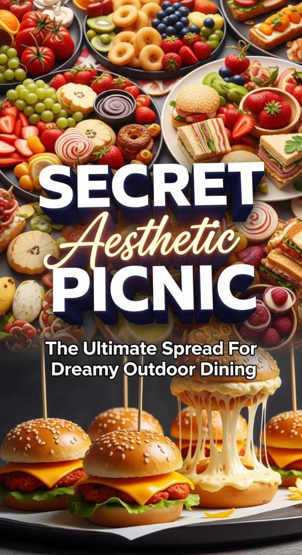 Secret Aesthetic Picnic Food Ideas You Need To Try 69e724842bae5