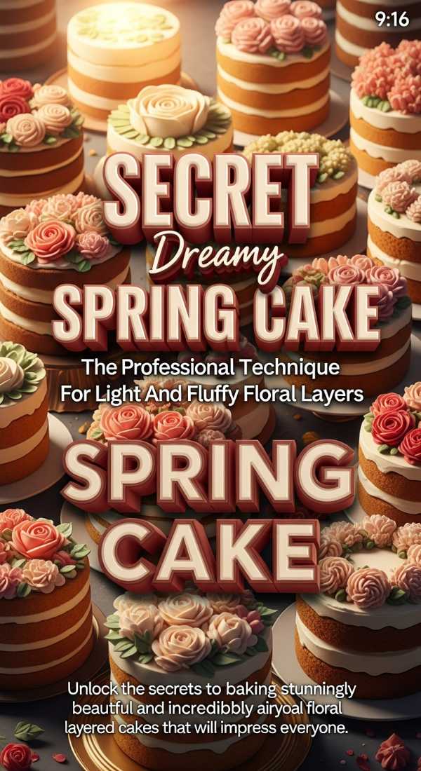 Secret Dreamy Spring Cake Technique 69e9bc927cabd