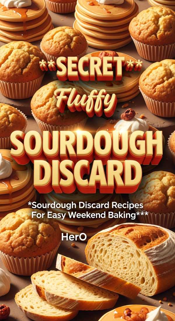 Secret Fluffy Sourdough Discard Baking