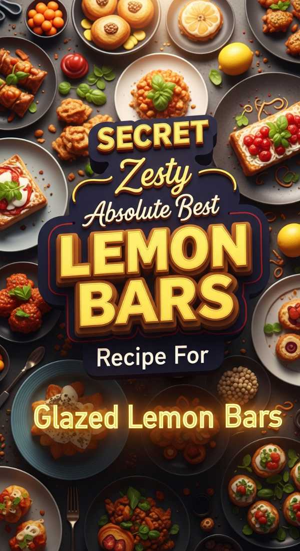 Secret Glazed Lemon Bars Recipe 69dde69cb7f77