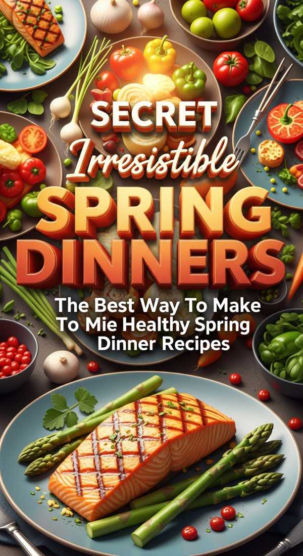 Secret Irresistible Healthy Spring Dinner Recipes 69e9c34d8b3ea