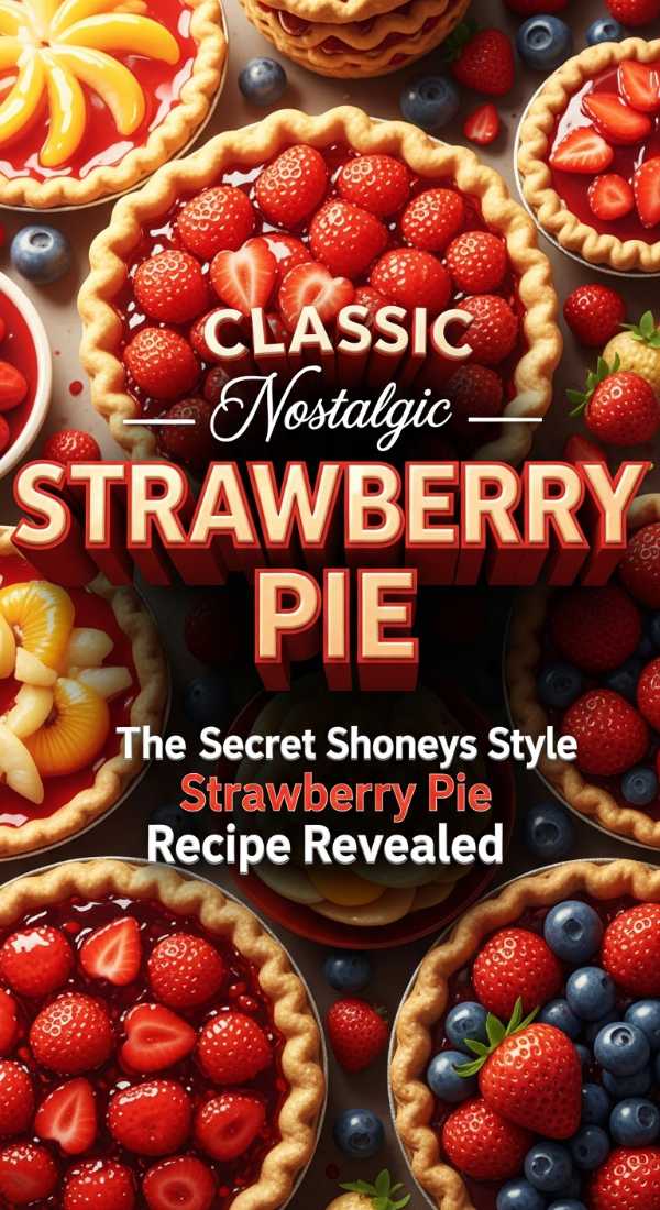 Secret Shoneys Style Strawberry Pie Recipe 69dde7c79bc99
