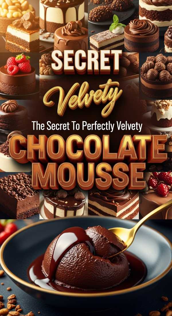 Secret Velvety Chocolate Mousse Recipe