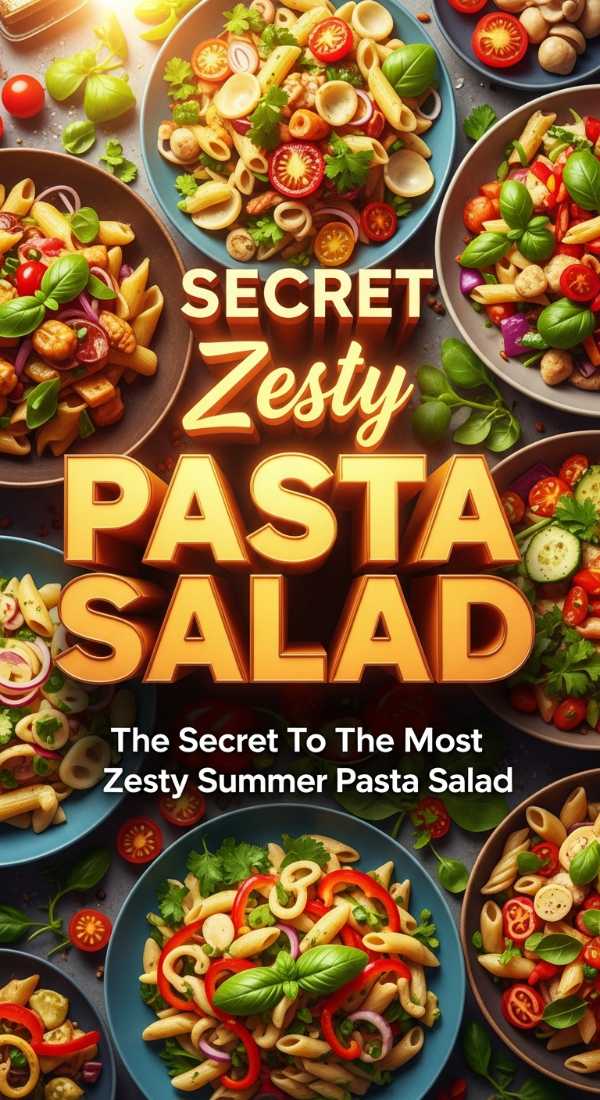 Secret Zesty Summer Pasta Salad Recipe 69edba3bd28e8