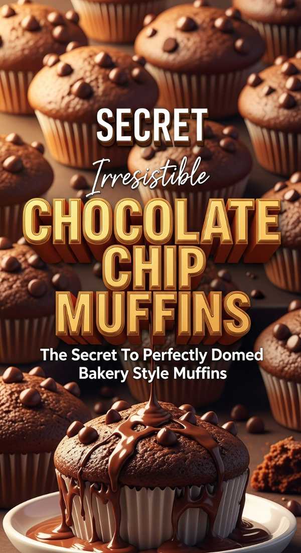 Secrets To Bakery Style Chocolate Chip Muffins 69dfd95d23560