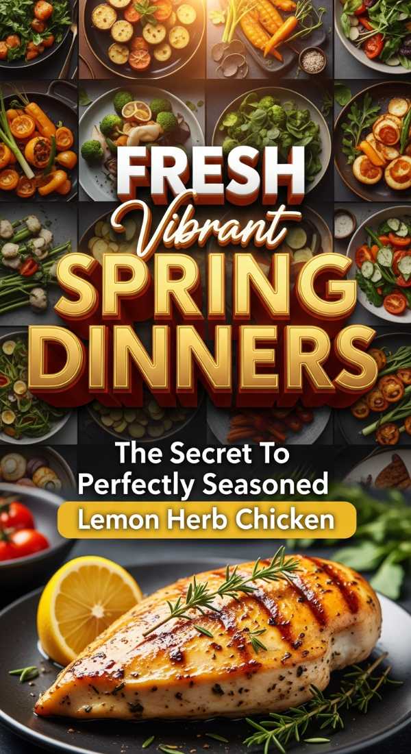 Secrets To The Best Lemon Herb Spring Dinner 69eefe0261e3c