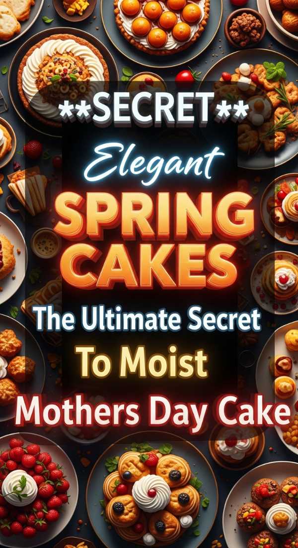 Secrets to the Most Moist Mother's Day Cake