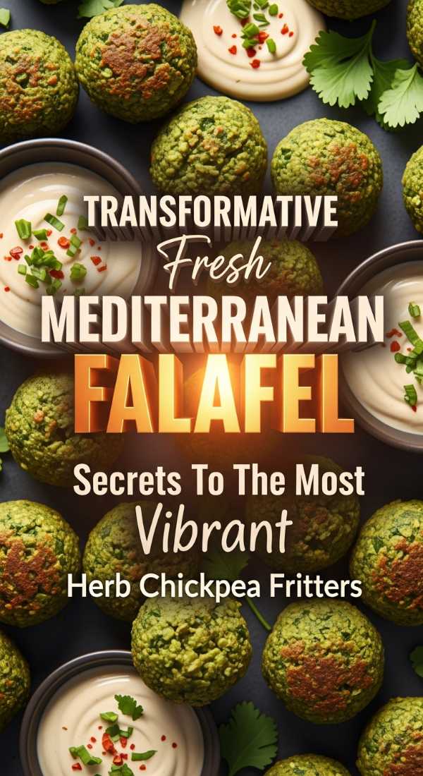Secrets To The Most Vibrant Herb Loaded Mediterranean Falafel 69eb22ea576f7