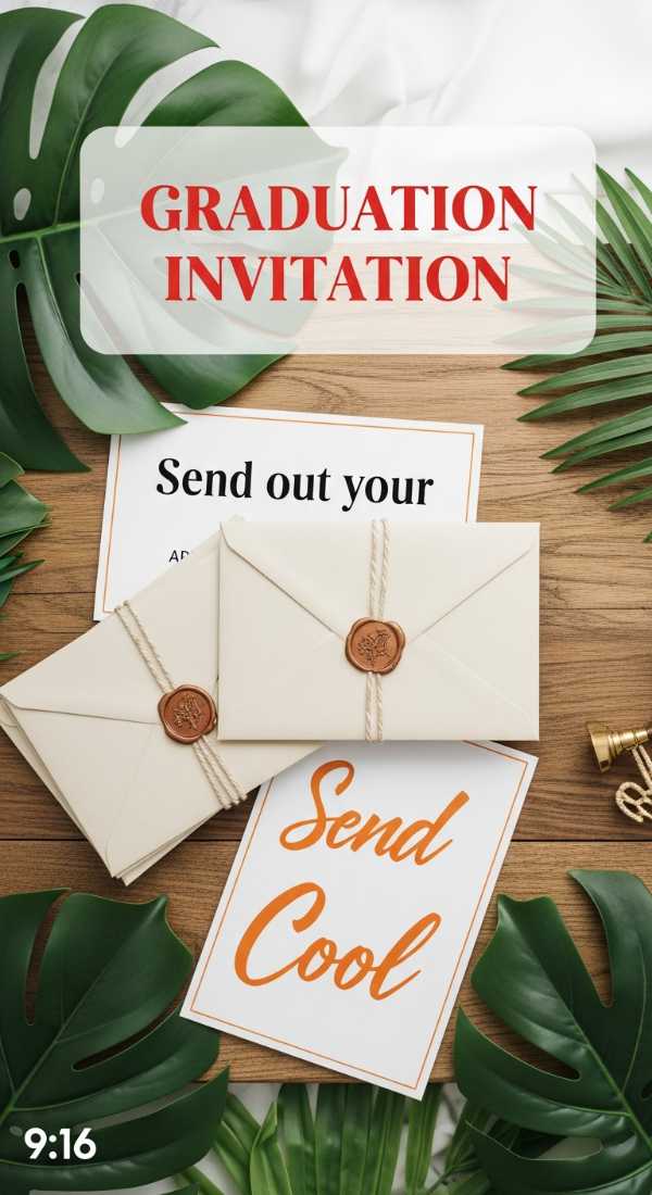 Send Out Your Graduation Invitation In 5 Cool Professional Ways 69e9f7fbf25a0