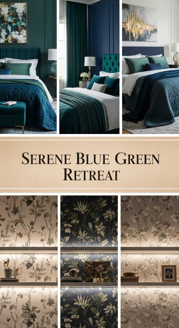 Serene Blue Green Retreat 69ea60b65ddd8