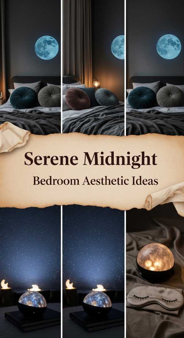 Serene Midnight Bedroom Aesthetic Ideas 69df467e26a9d