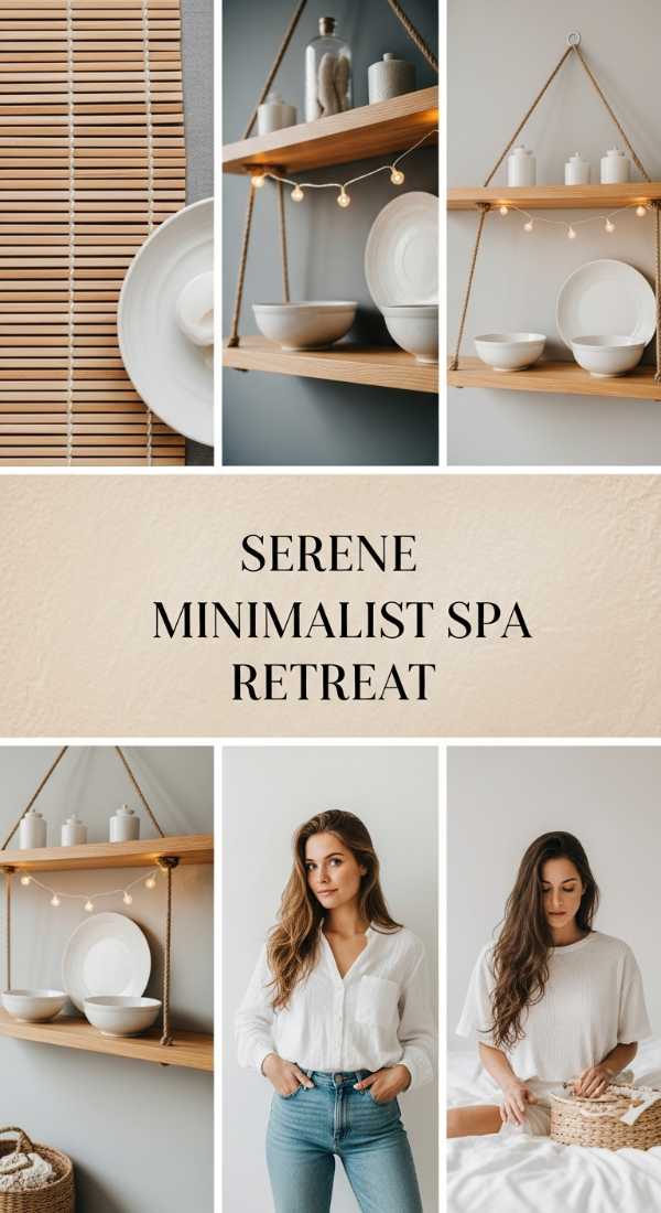 Serene Minimalist Spa Retreat 69e3b70153793