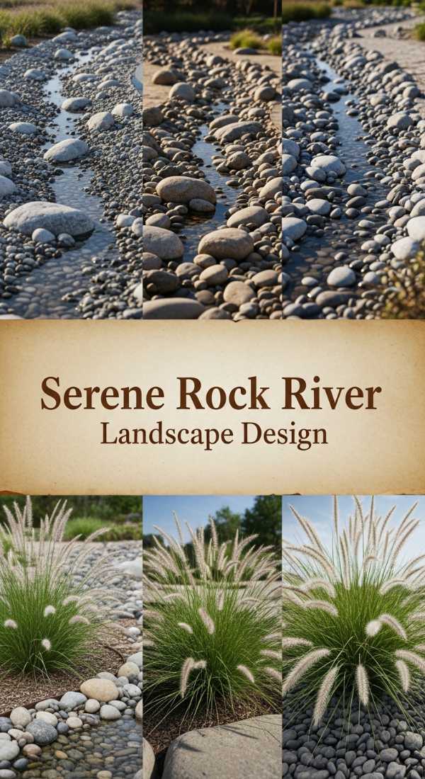 Serene Rock River Landscape Design 69efa260dde6a
