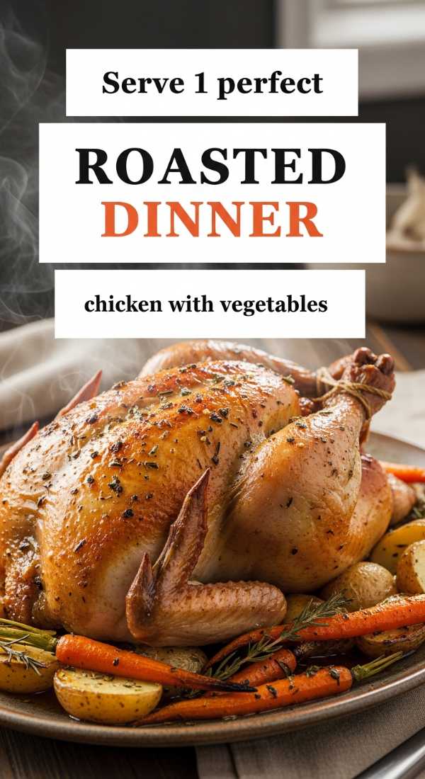 Serve 1 Perfect Roasted Dinner Chicken With Vegetables 69e21f0564f0e