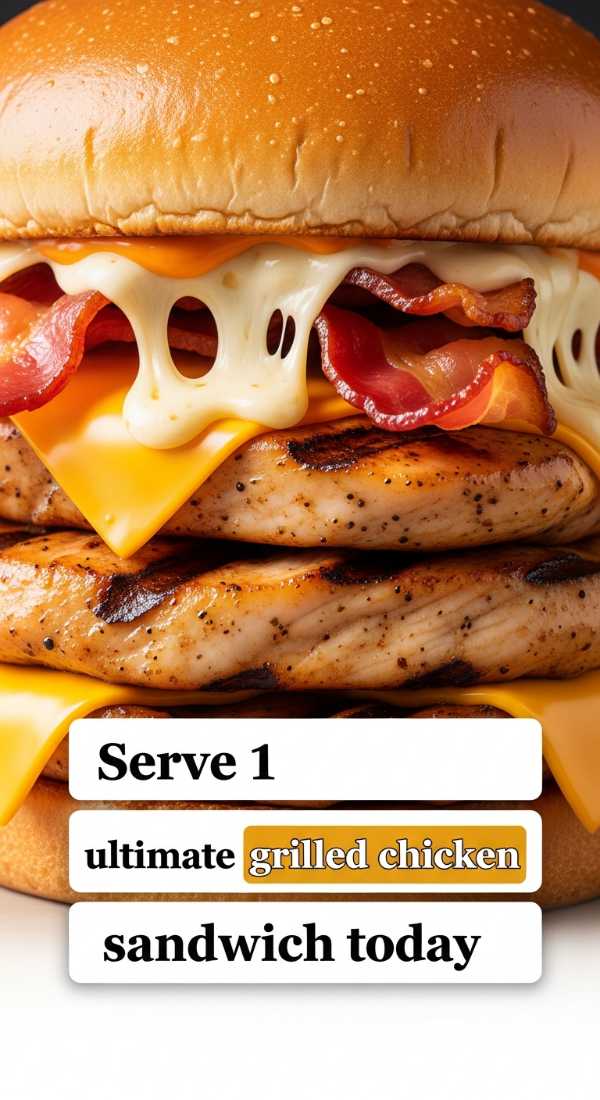 Serve 1 Ultimate Grilled Chicken Sandwich Today 69ec86df2fa96