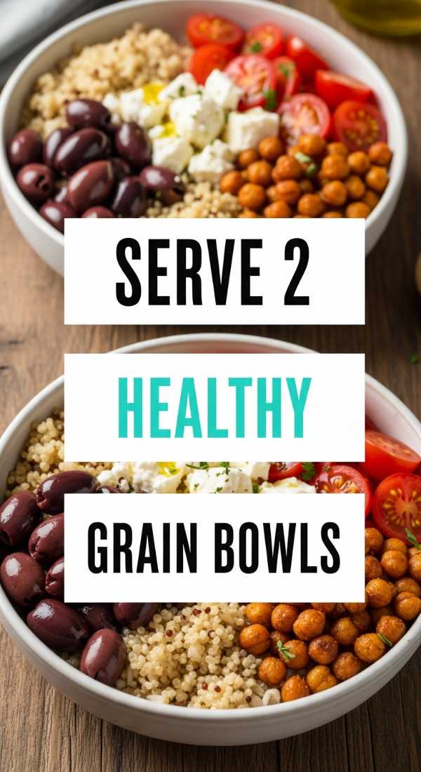 Serve 2 Healthy Mediterranean Grain Bowls 69ec6f2959e4e