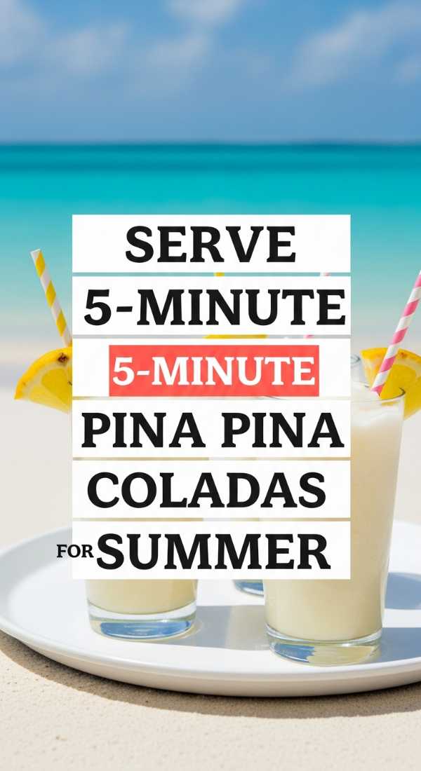 Serve 5 Minute Virgin Pina Coladas For Summer 69e4702a33247