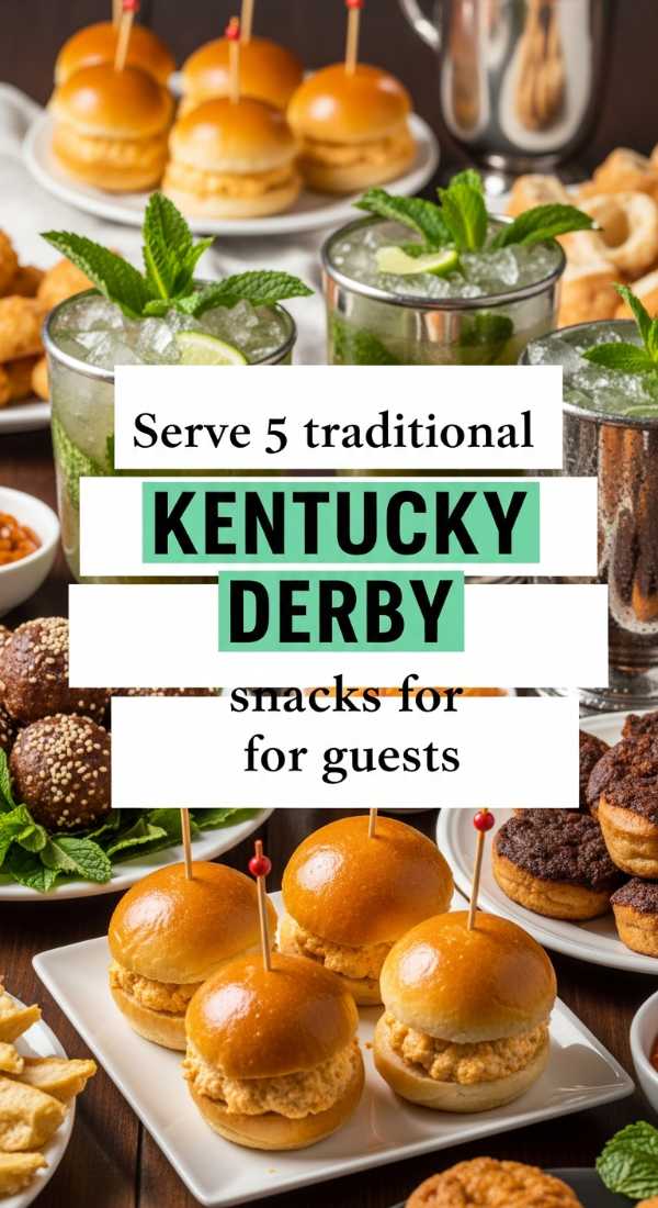 Serve 5 Traditional Kentucky Derby Snacks For Guests 69e5d85286b19