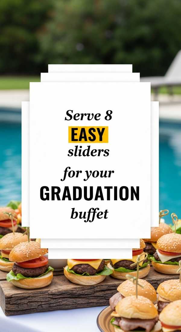 Serve 8 Easy Sliders For Your Graduation Buffet 69f1a939adaf0