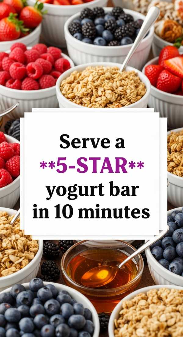 Serve A 5 Star Yogurt Bar In 10 Minutes 69f0decee3f77