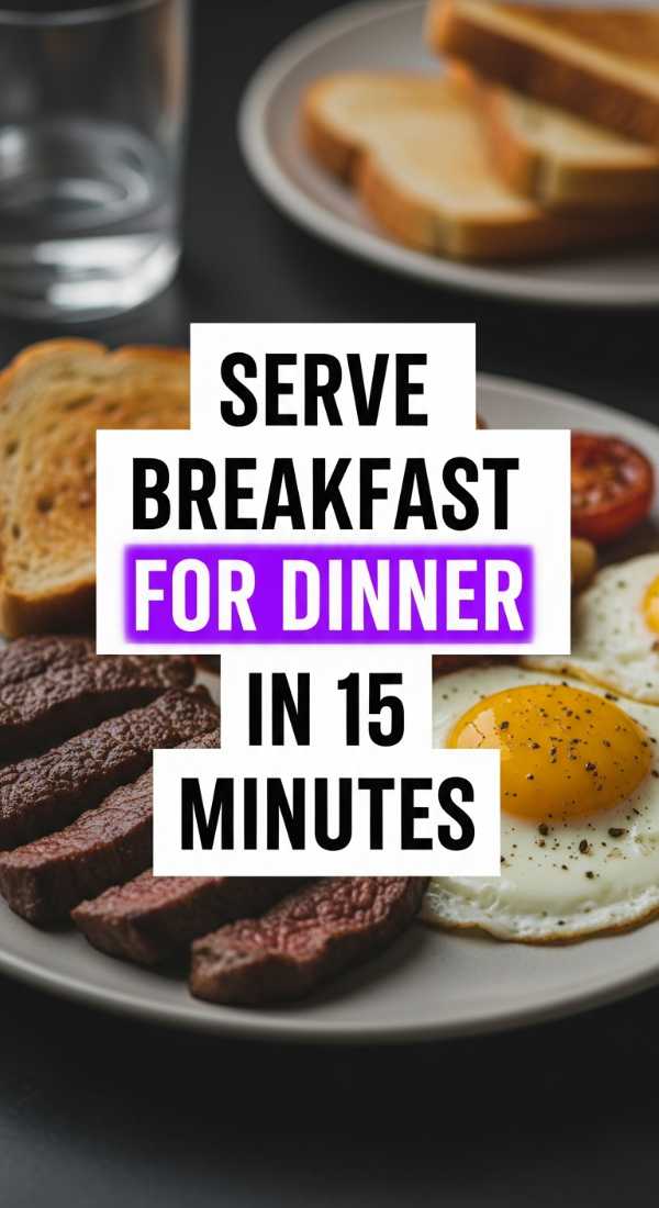 Serve Breakfast For Dinner In 15 Minutes 69ec86e735d11