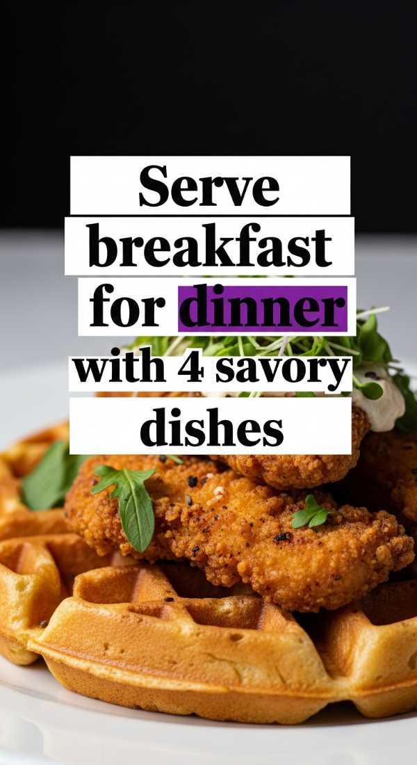 Serve Breakfast For Dinner With 4 Savory Dishes 69ec6f2ddd087