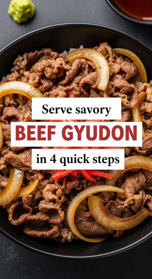 Serve Savory Beef Gyudon In 4 Quick Steps 69eb7e112cd71