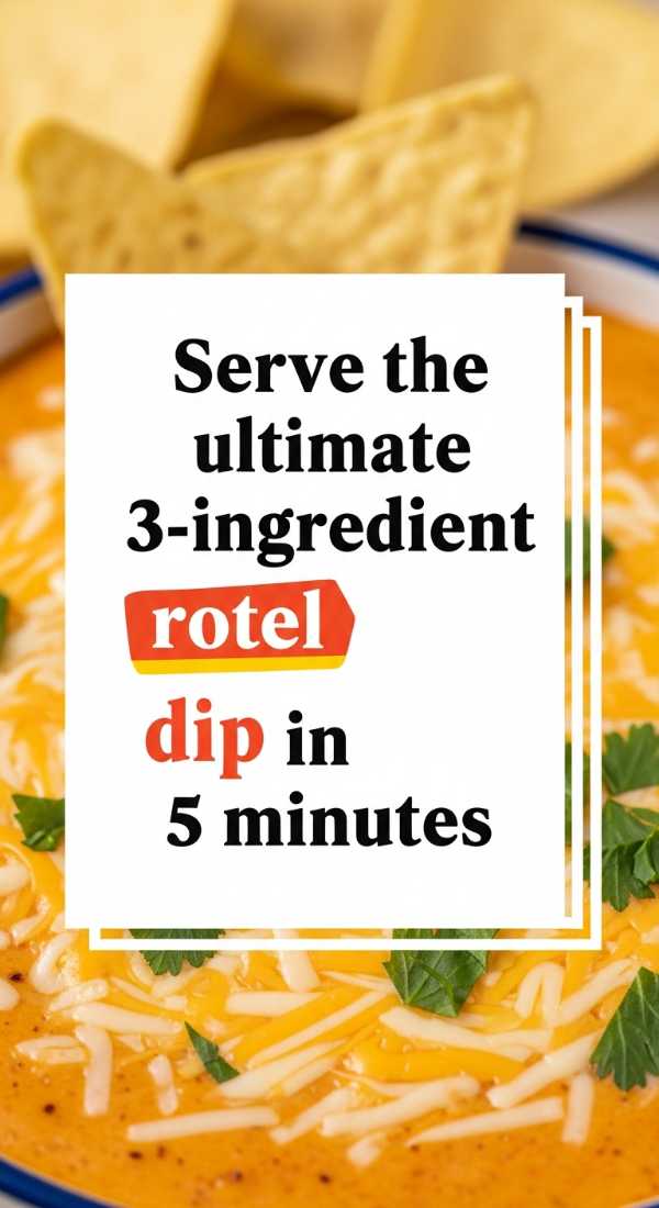 Serve The Ultimate 3 Ingredient Rotel Dip In 5 Minutes 69e70bf958057