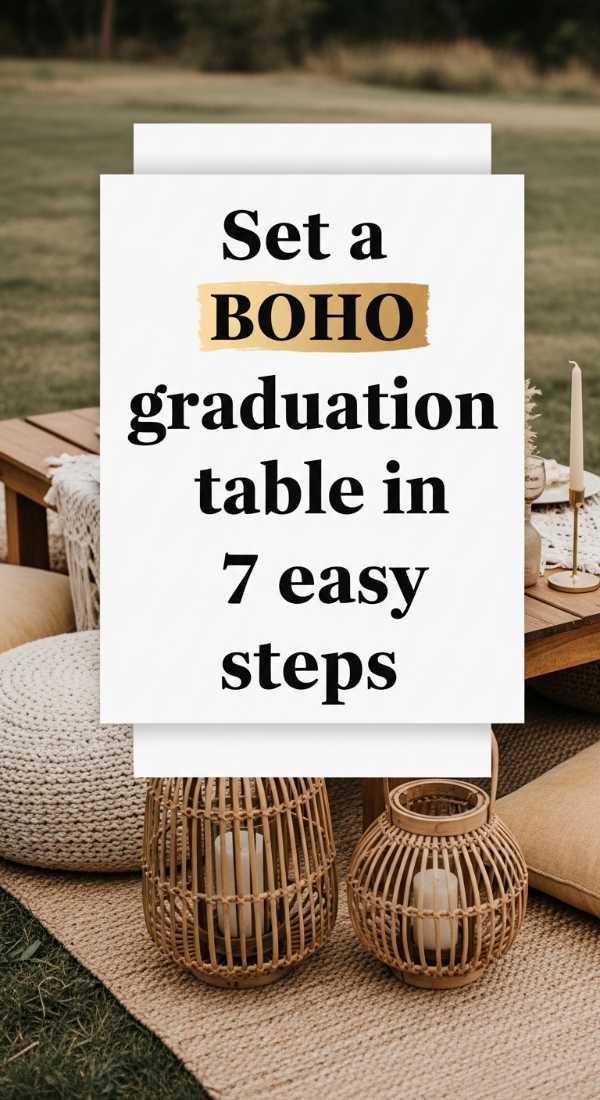 Set A Boho Graduation Table In 7 Easy Steps 69ee54eb2555d
