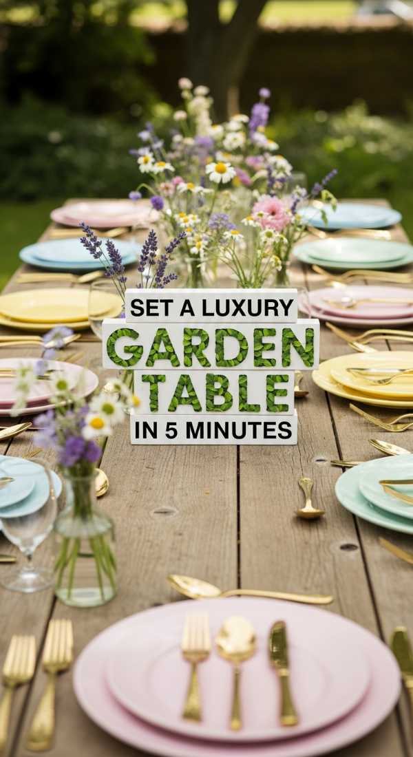 Set A Luxury Garden Table In 5 Minutes 69efa7a520a38
