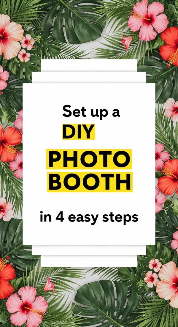 Set Up A Diy Photo Booth In 4 Easy Steps 69f0decd15ca5